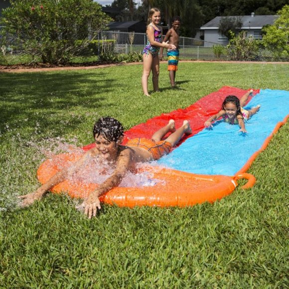 H20GO! 18' Double Lane Water Slide - Picture 4 of 4